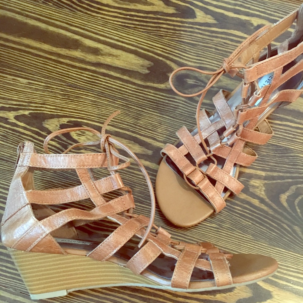 Steve Madden Gladiator Wedge Heel Sandal
